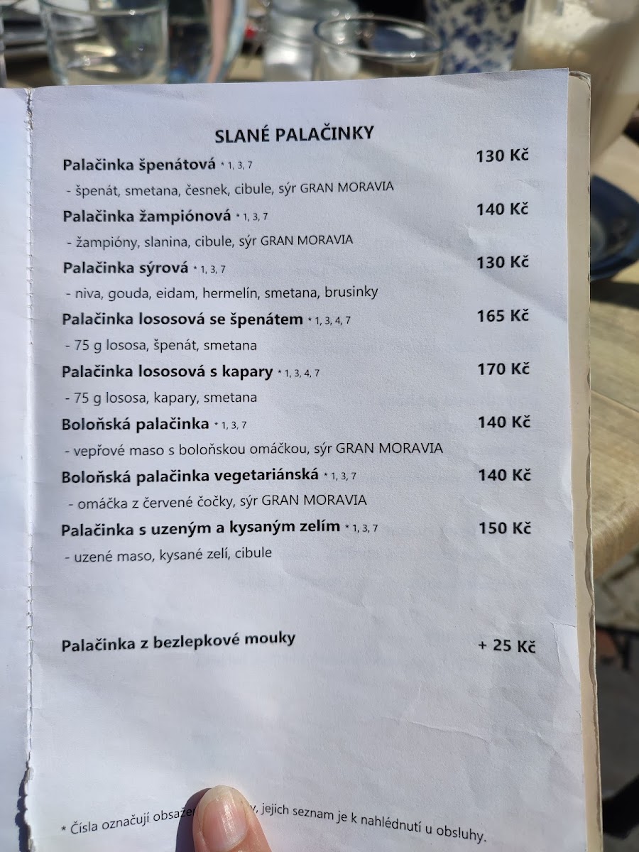 Menu Kavárna Kovárna-1