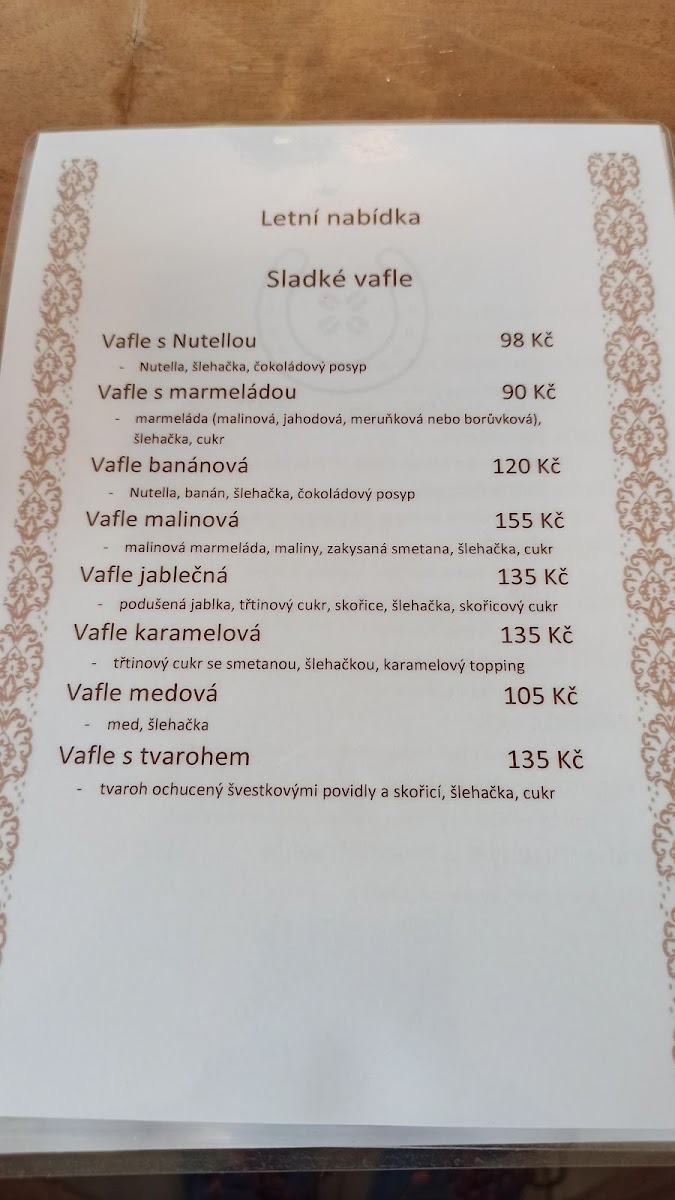 Menu Kavárna Kovárna-3