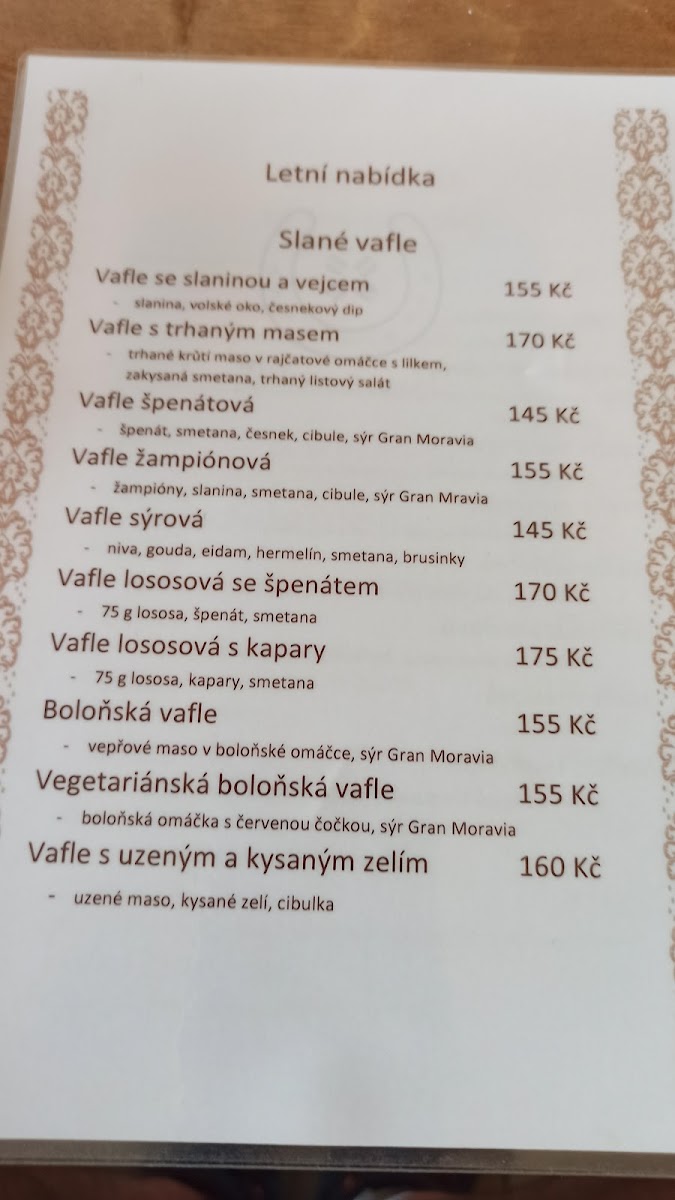Menu Kavárna Kovárna-5